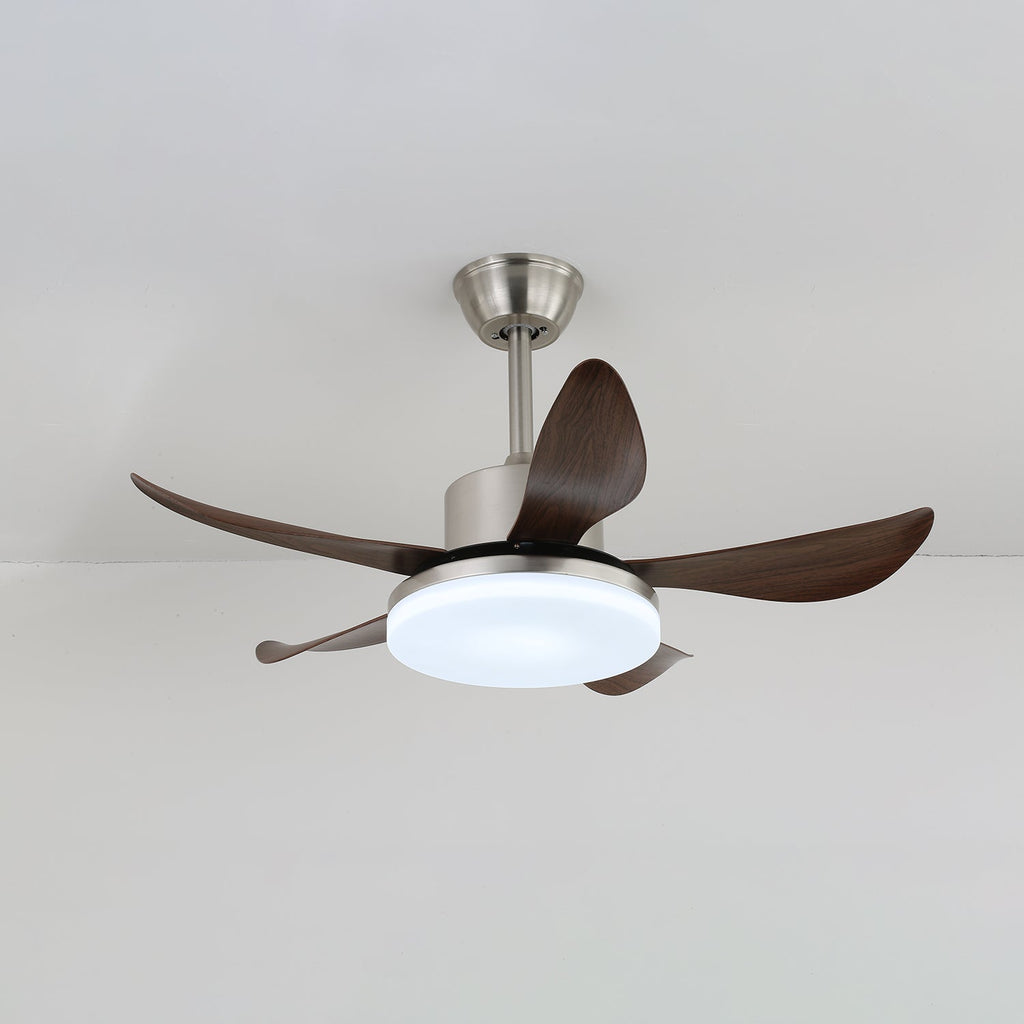 Plafonnier Ventilateur Nerra en Bois