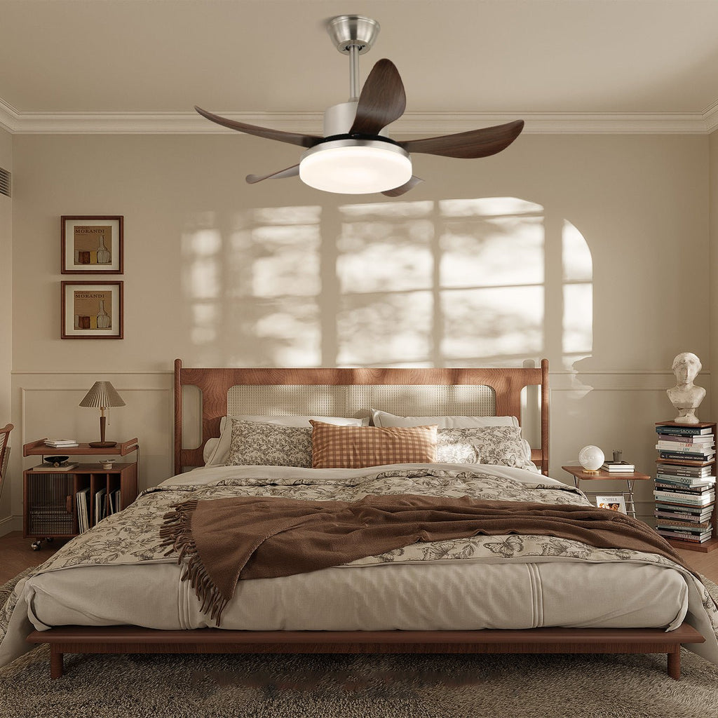 Plafonnier Ventilateur Nerra en Bois