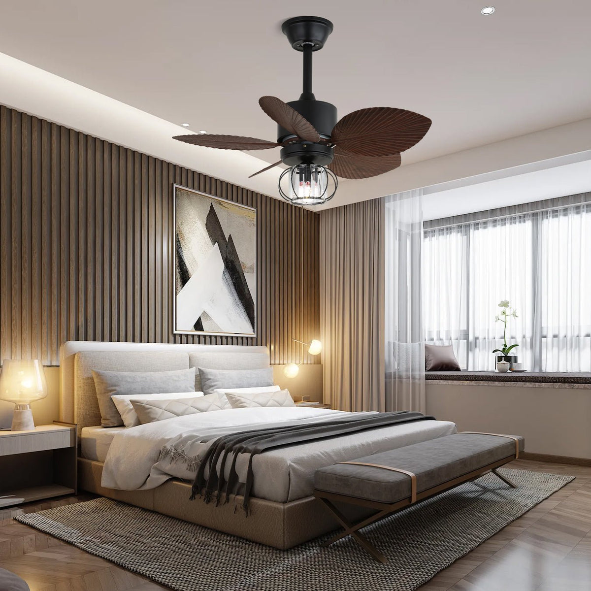 Plafonnier Ventilateur Caden Industriel