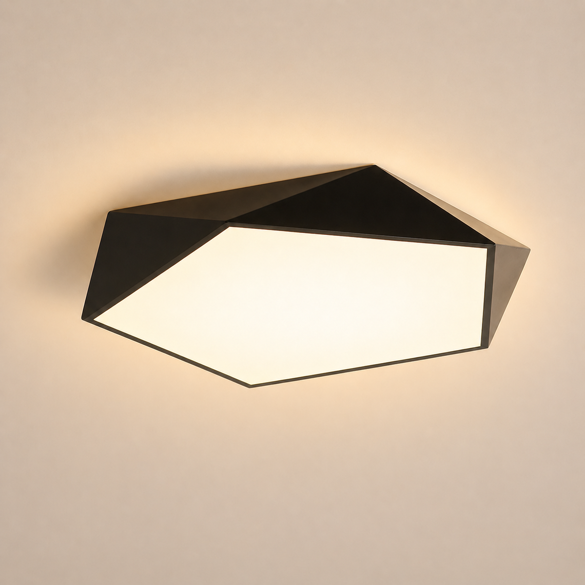 Plafonnier LED Géométrique Moderne
