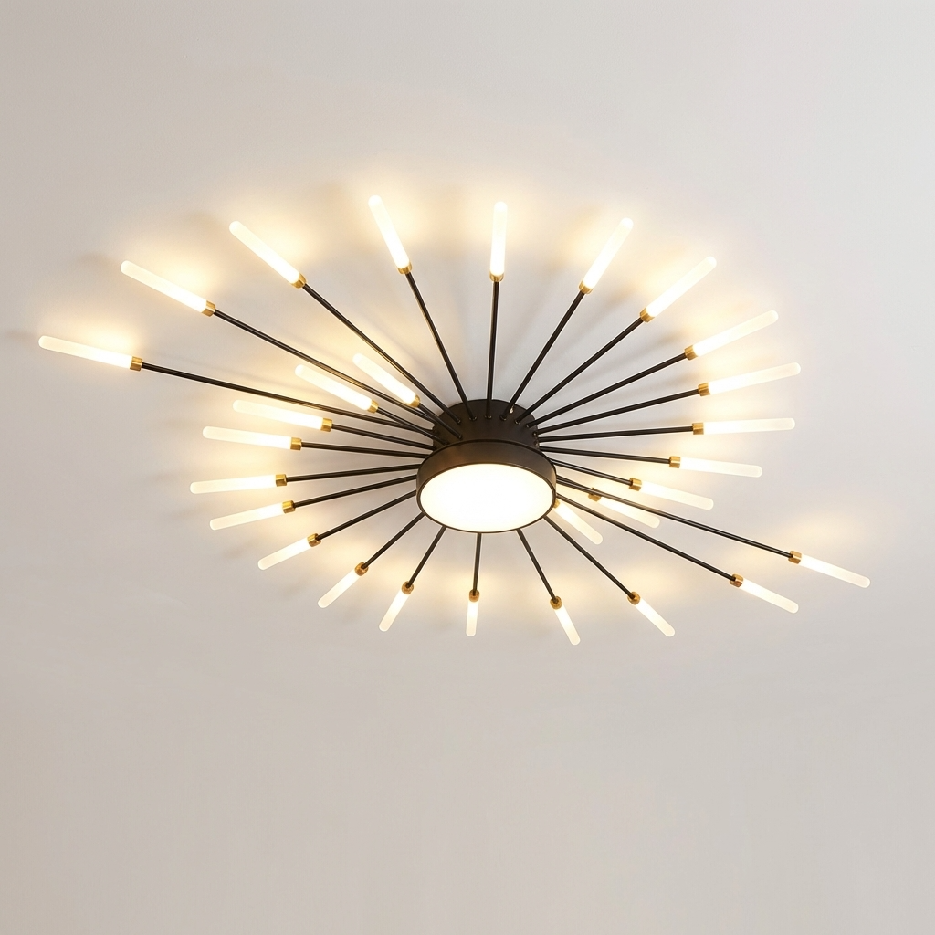 Plafonnier LED Design Spiral Solaire