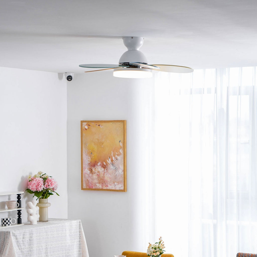 Plafonnier Ventilateur Liora Coloré