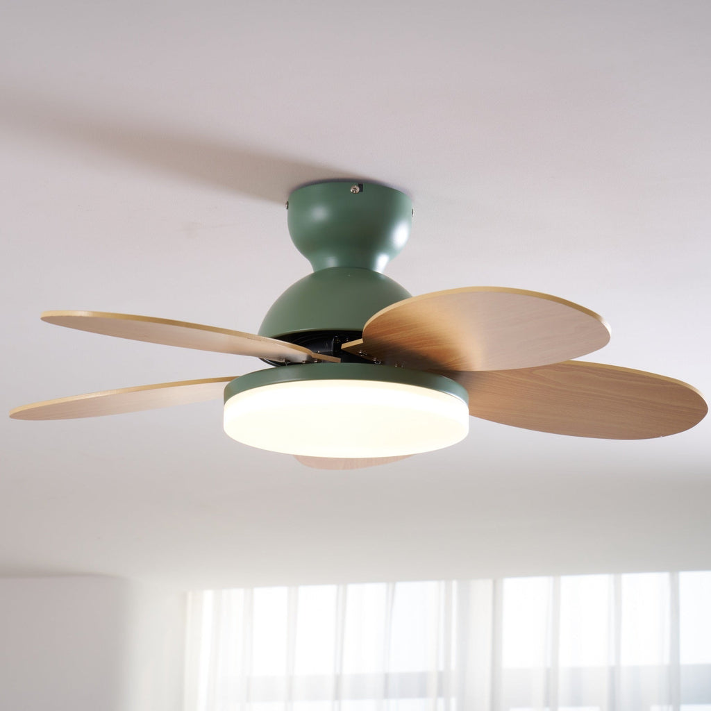 Plafonnier Ventilateur Liora Coloré