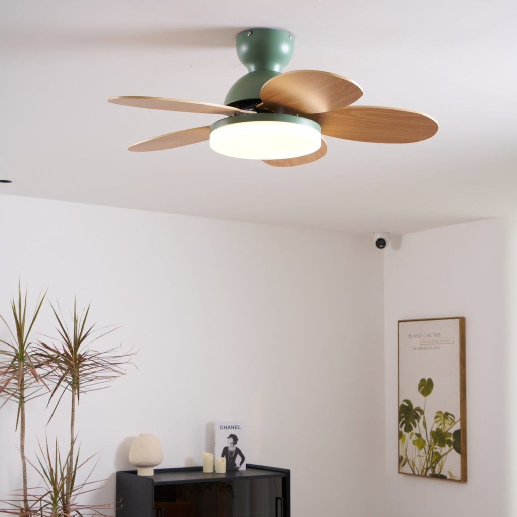 Plafonnier Ventilateur Liora Coloré