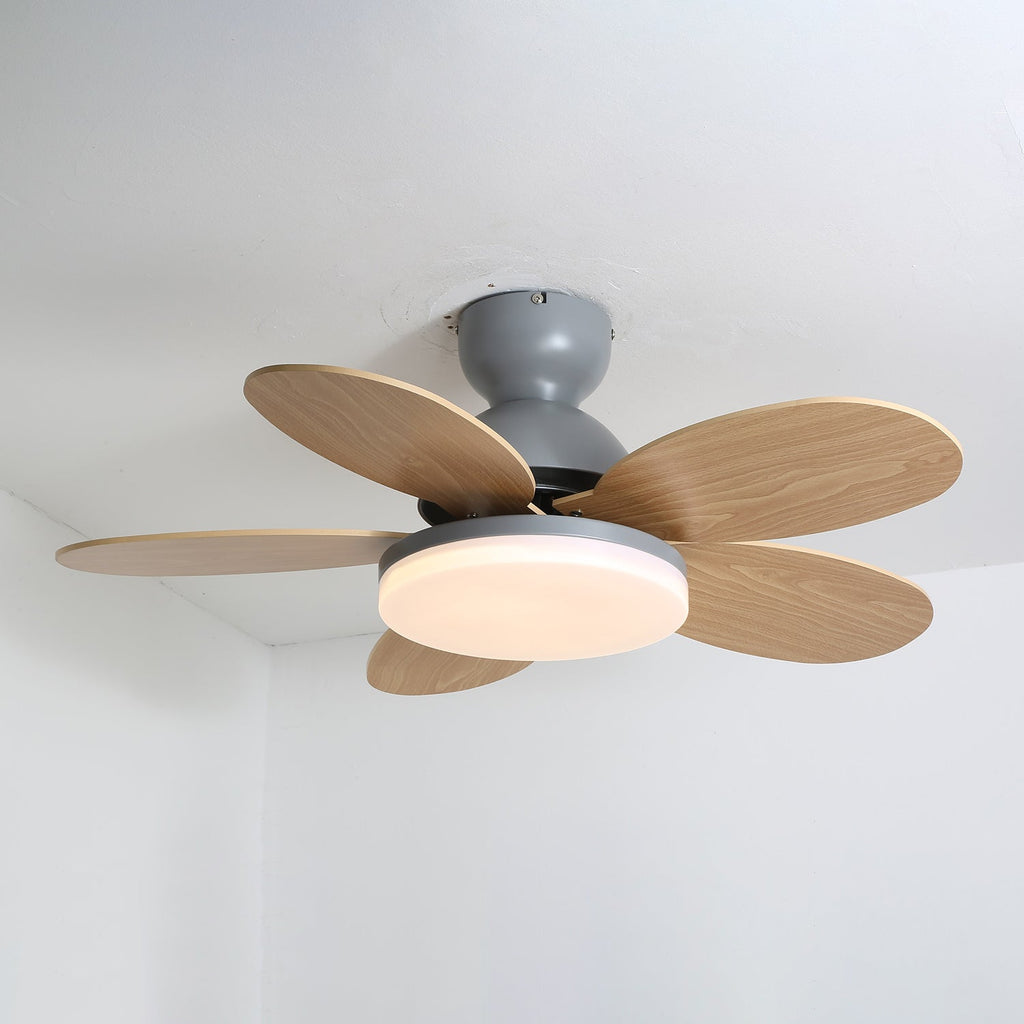 Plafonnier Ventilateur Liora Coloré