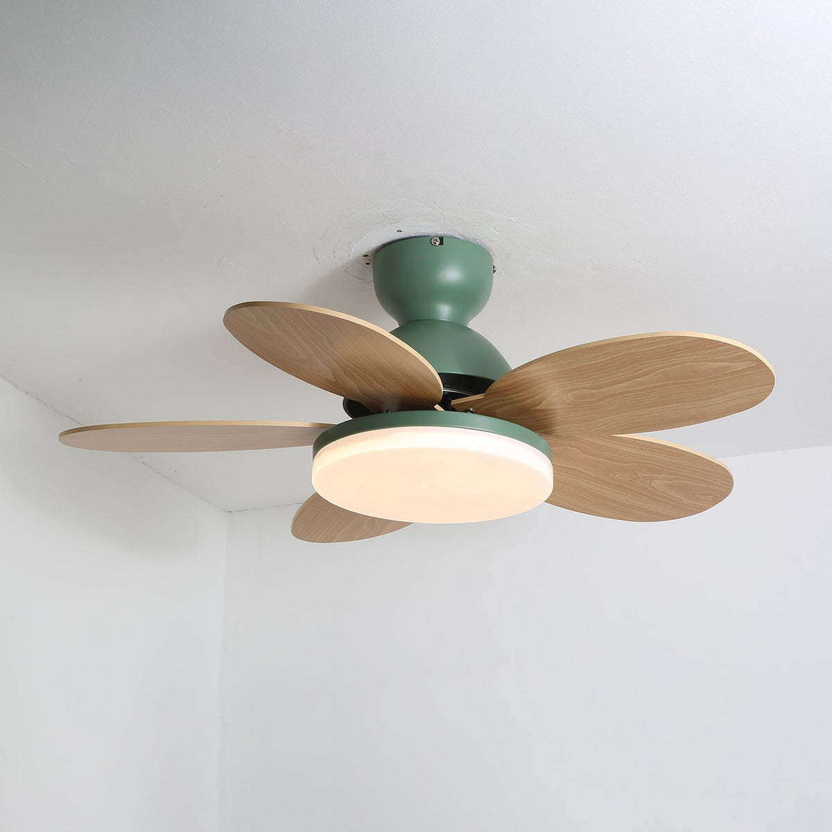 Plafonnier Ventilateur Liora Coloré