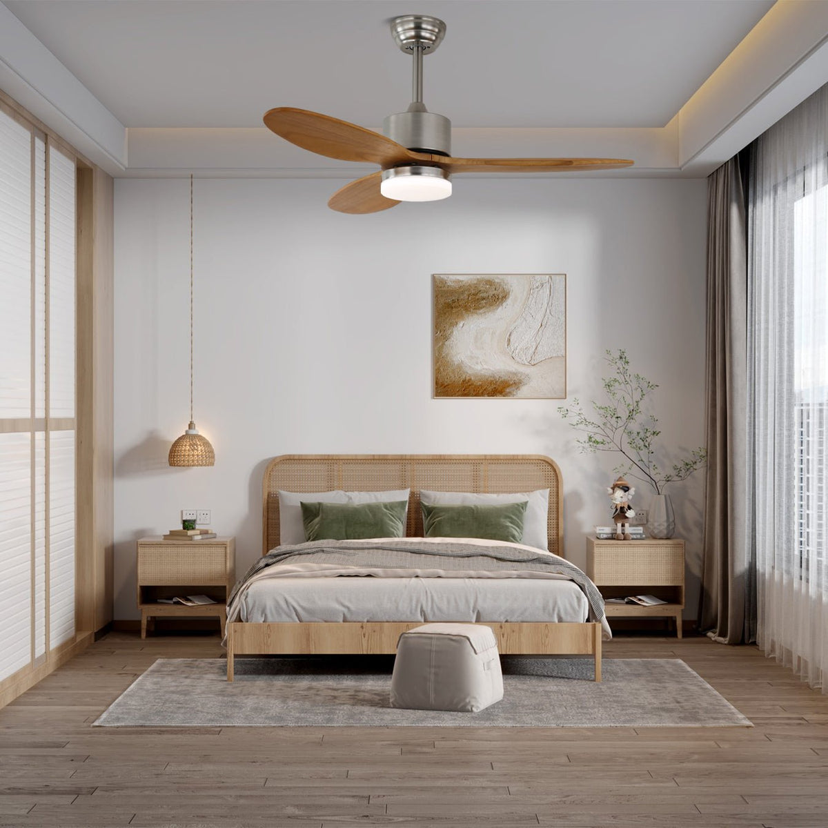 Plafonnier Ventilateur Elara Minimaliste