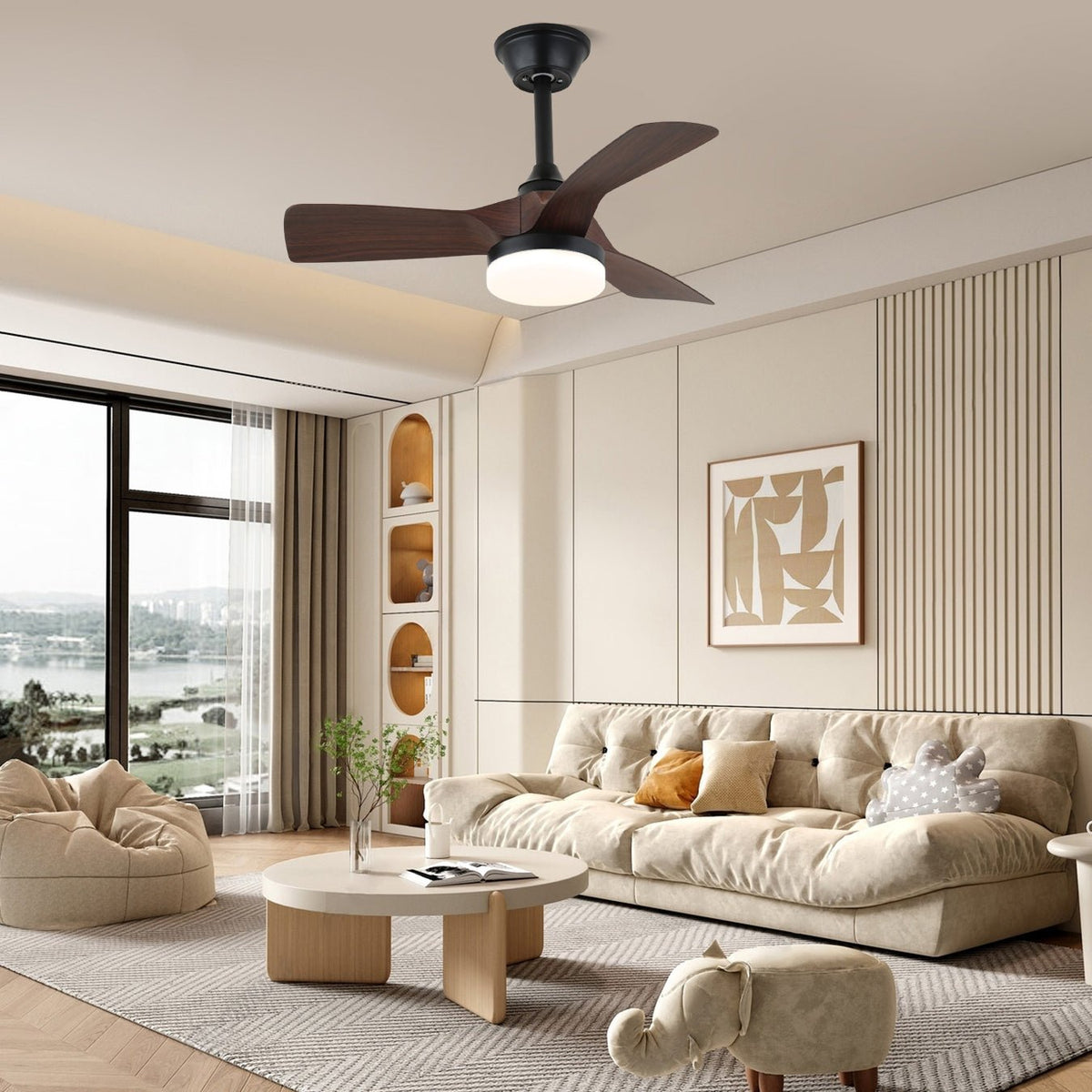 Plafonnier Ventilateur Orlen Minimaliste