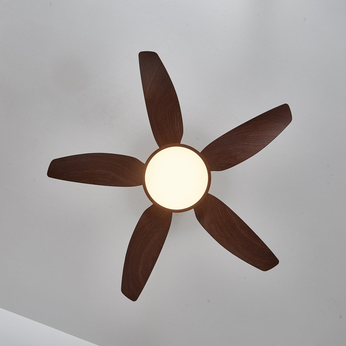 Plafonnier Ventilateur Aurelia Effet Bois