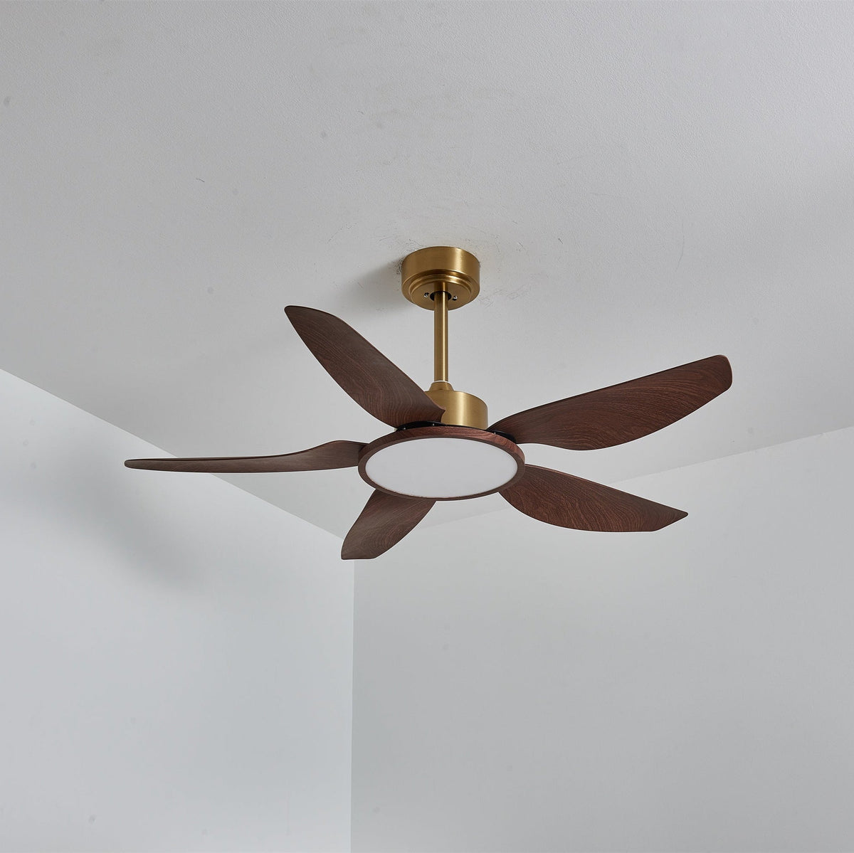 Plafonnier Ventilateur Aurelia Effet Bois