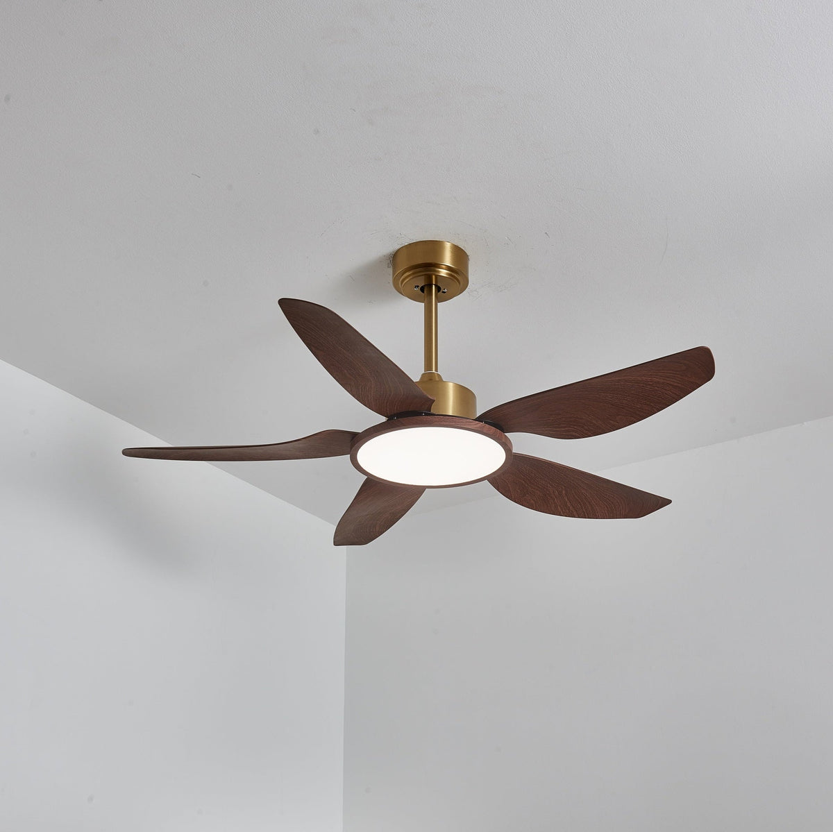 Plafonnier Ventilateur Aurelia Effet Bois