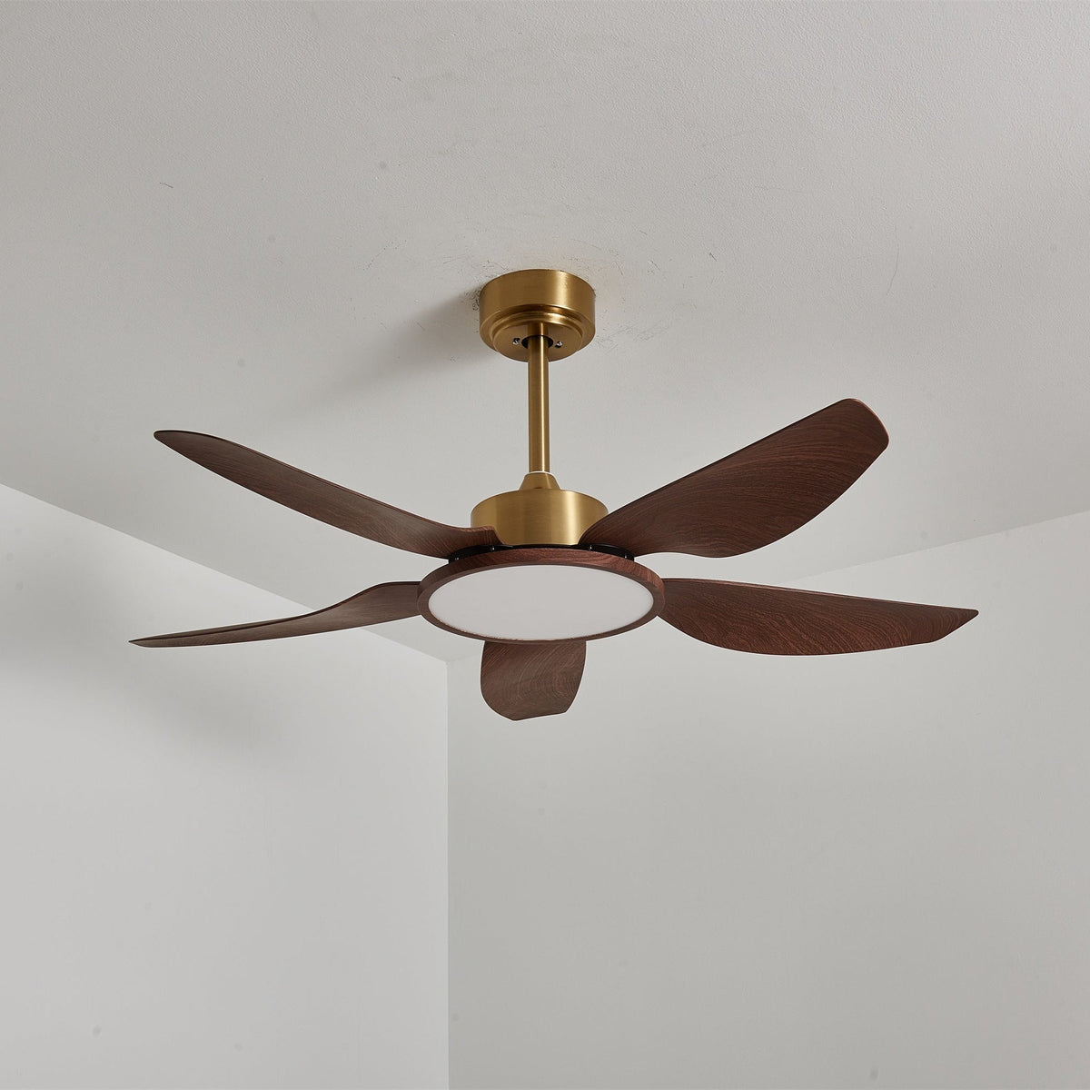 Plafonnier Ventilateur Aurelia Effet Bois