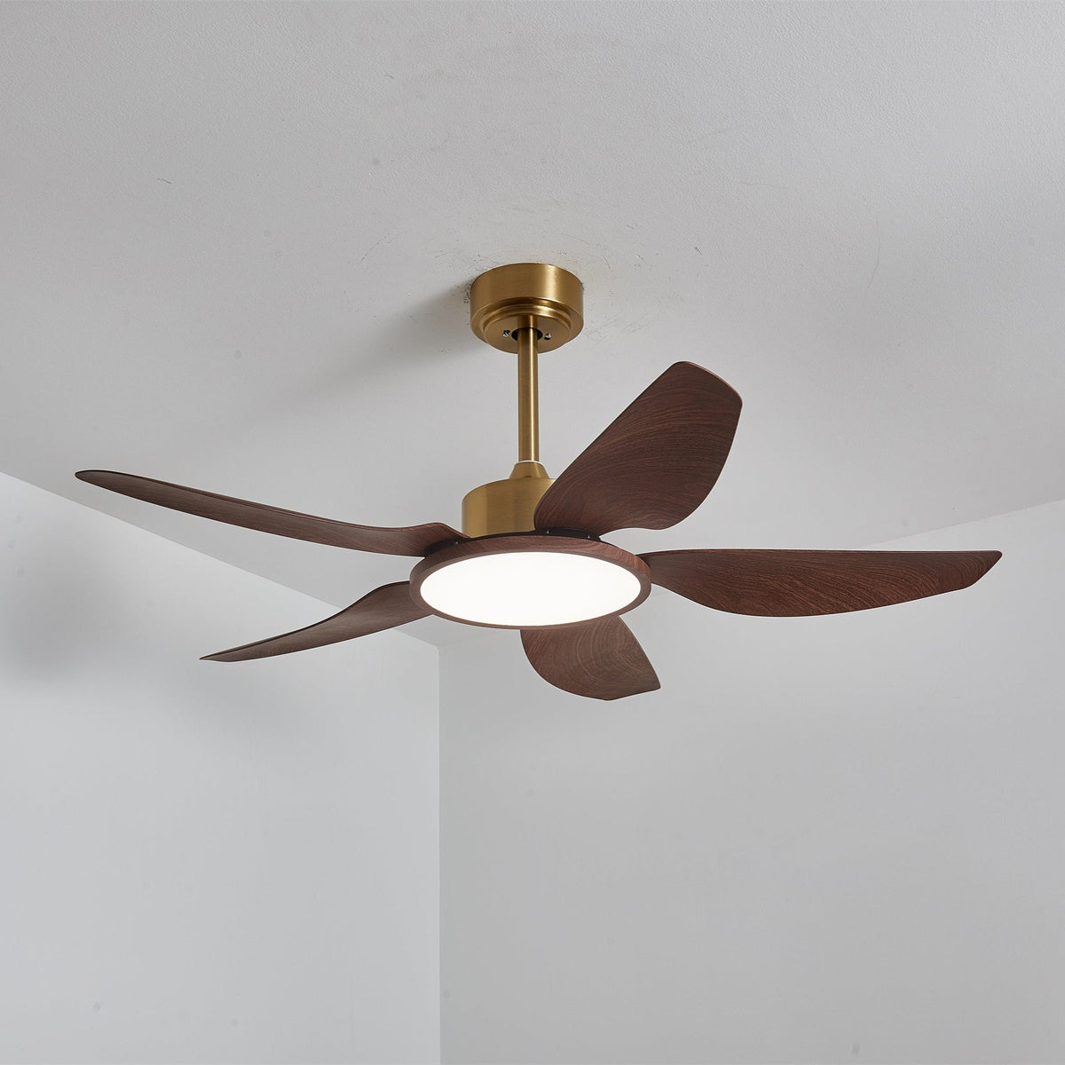 Plafonnier Ventilateur Aurelia Effet Bois
