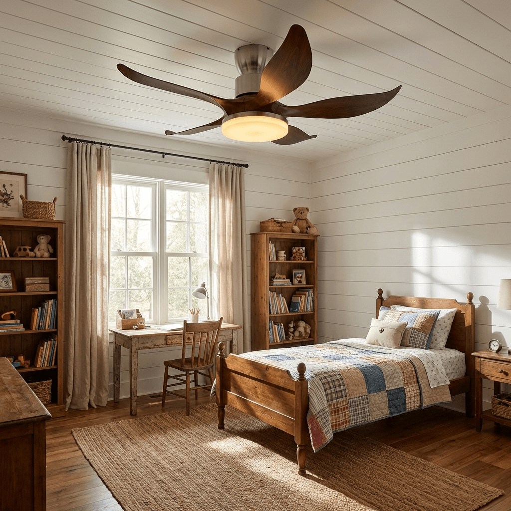 Plafonnier Ventilateur Celia 5 Pales