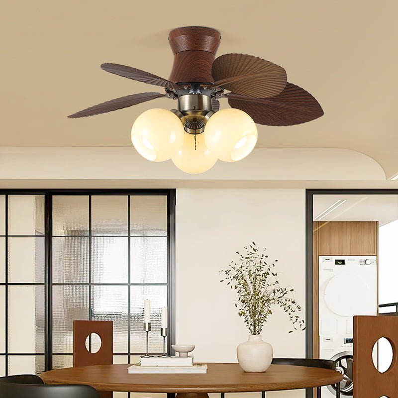 Plafonnier Ventilateur Walden Chêne
