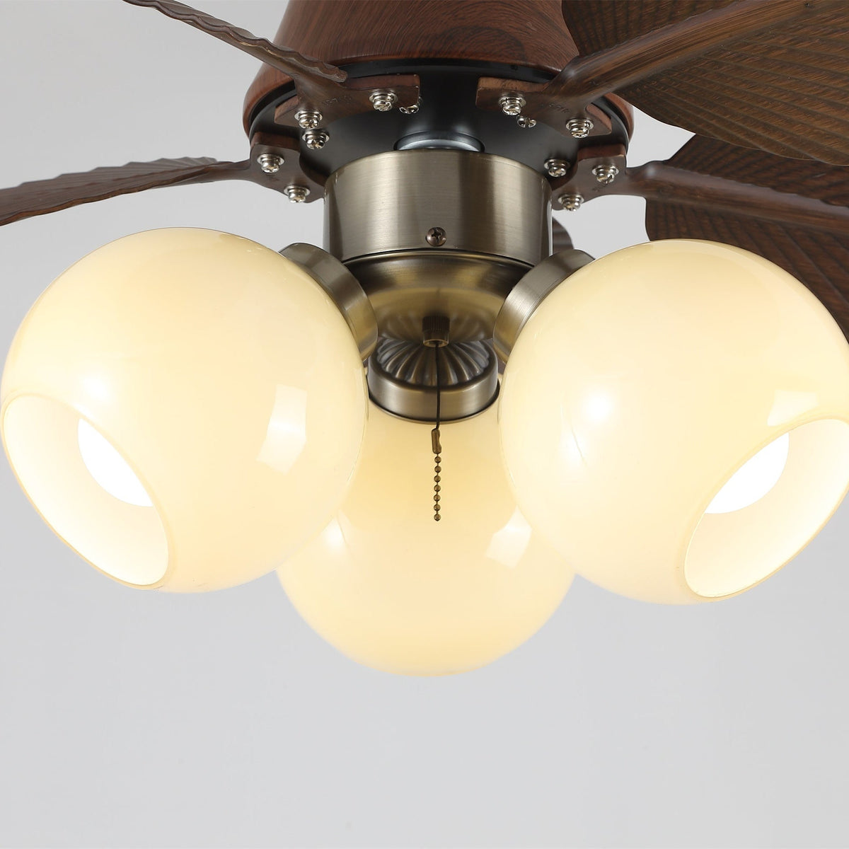 Plafonnier Ventilateur Walden Chêne