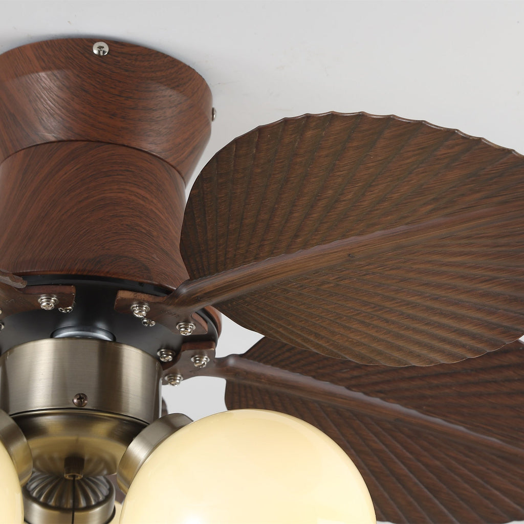 Plafonnier Ventilateur Walden Chêne