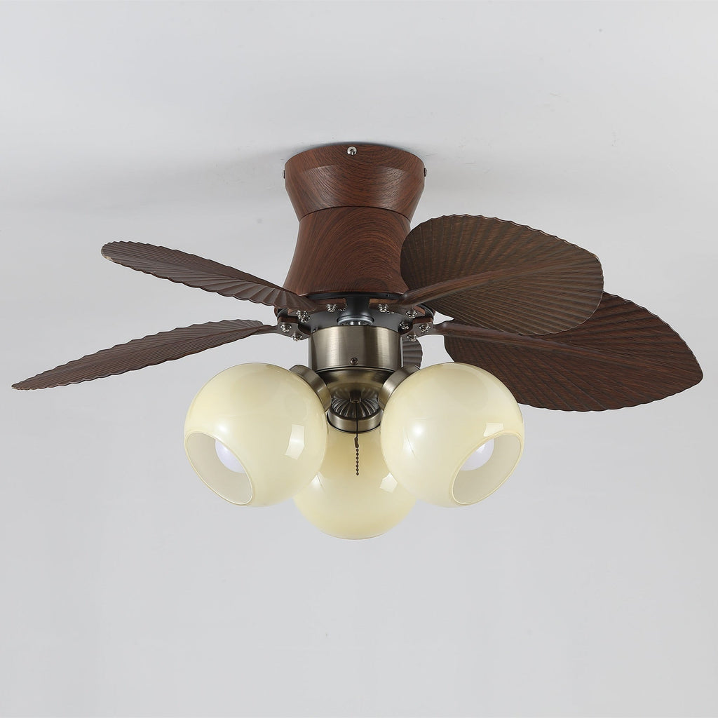 Plafonnier Ventilateur Walden Chêne