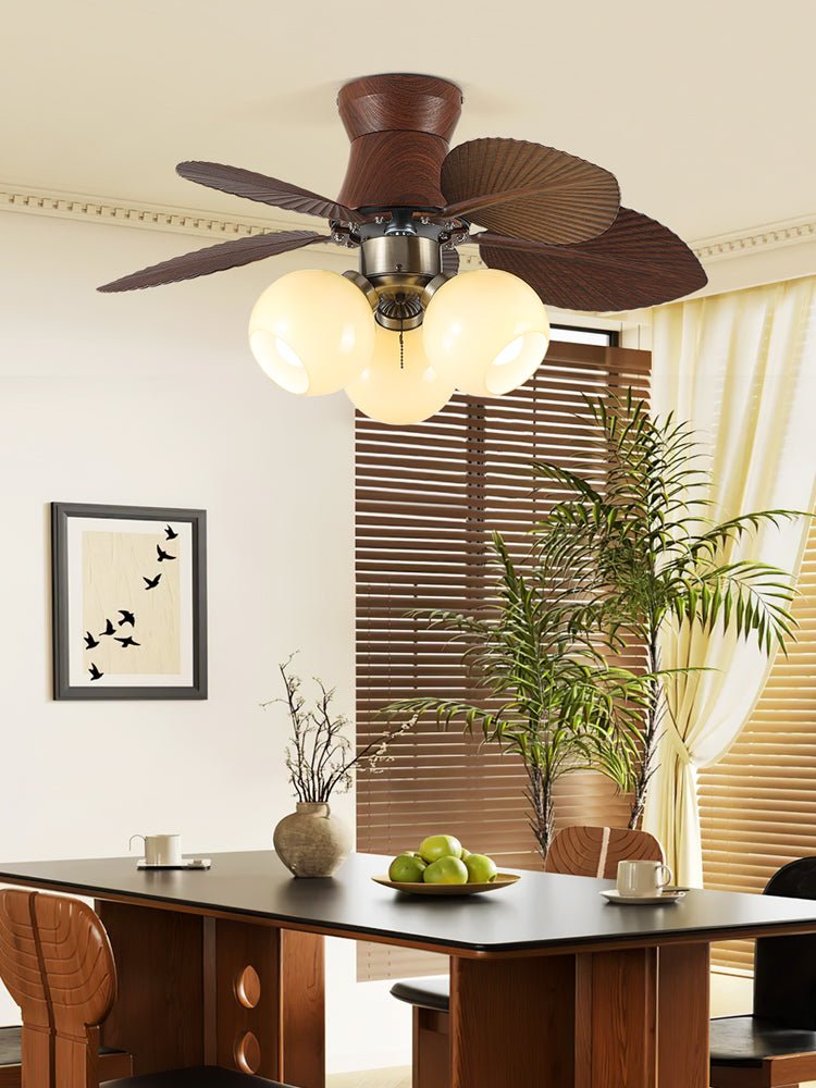 Plafonnier Ventilateur Walden Chêne
