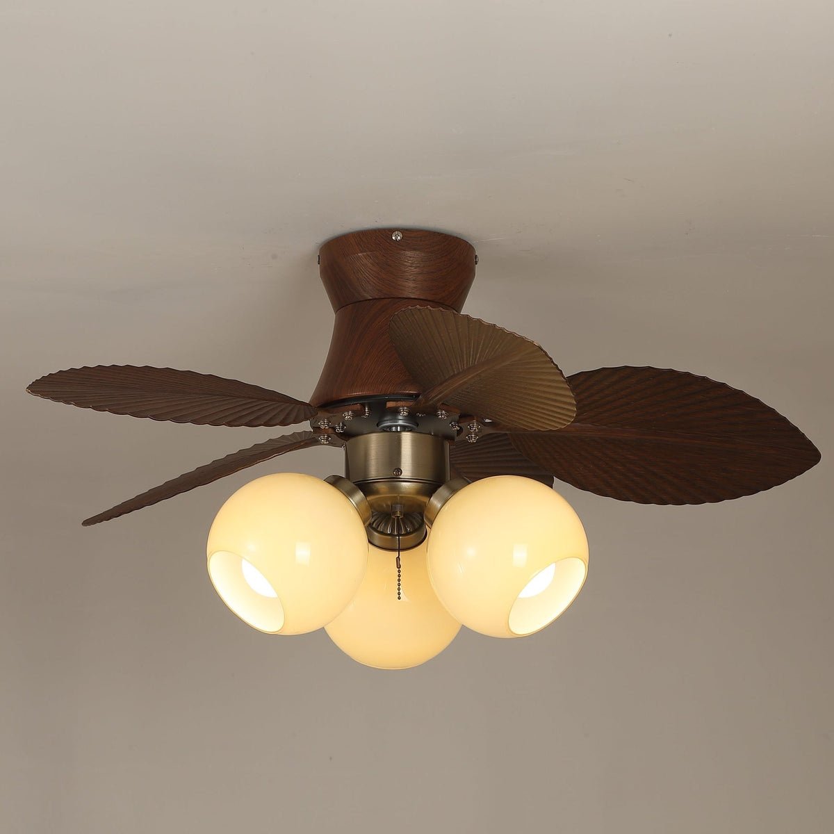 Plafonnier Ventilateur Walden Chêne