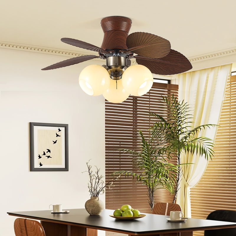 Plafonnier Ventilateur Walden Chêne