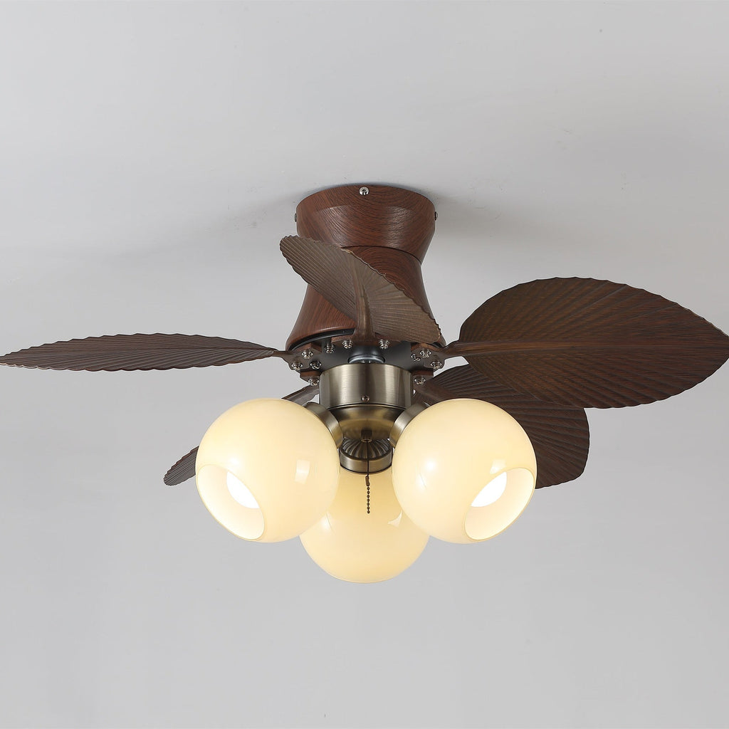 Plafonnier Ventilateur Walden Chêne
