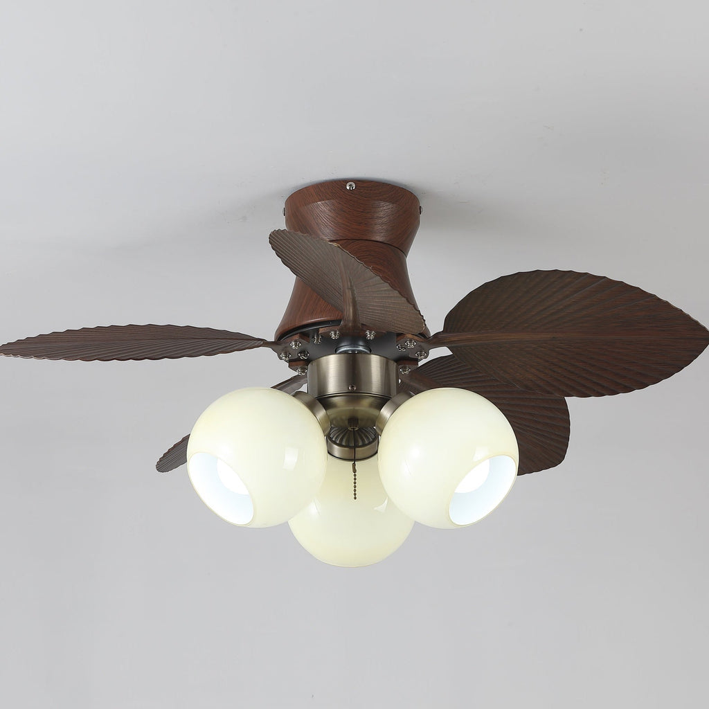 Plafonnier Ventilateur Walden Chêne