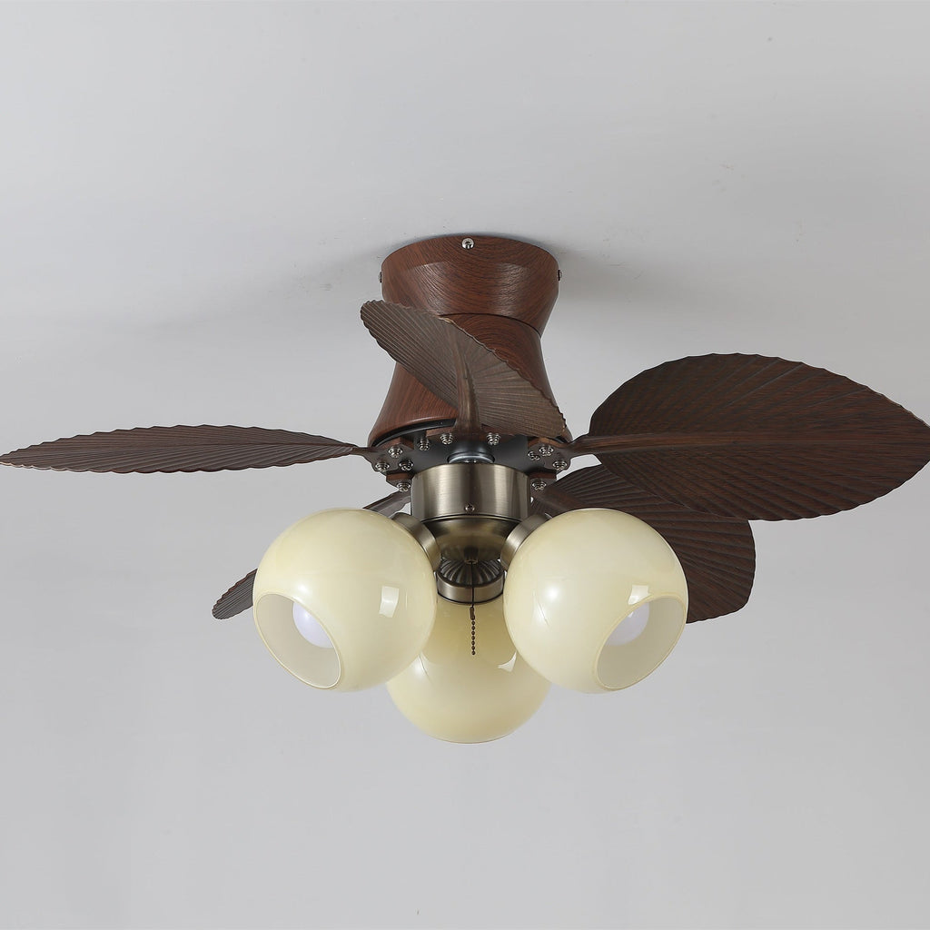 Plafonnier Ventilateur Walden Chêne