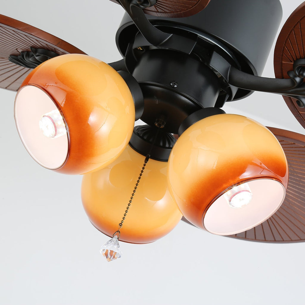 Plafonnier Ventilateur Solara Tropical