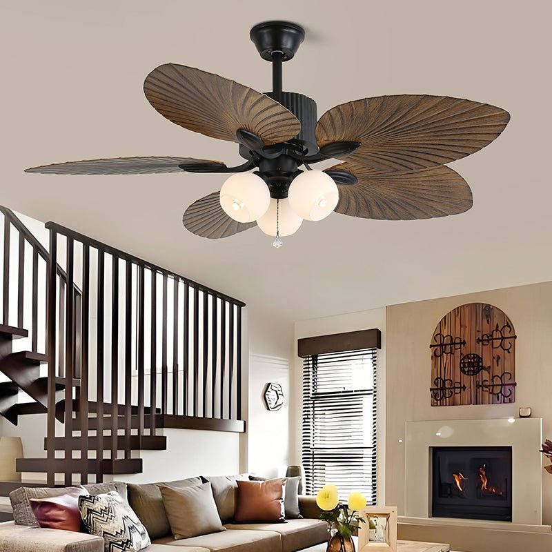 Plafonnier Ventilateur Solara Tropical