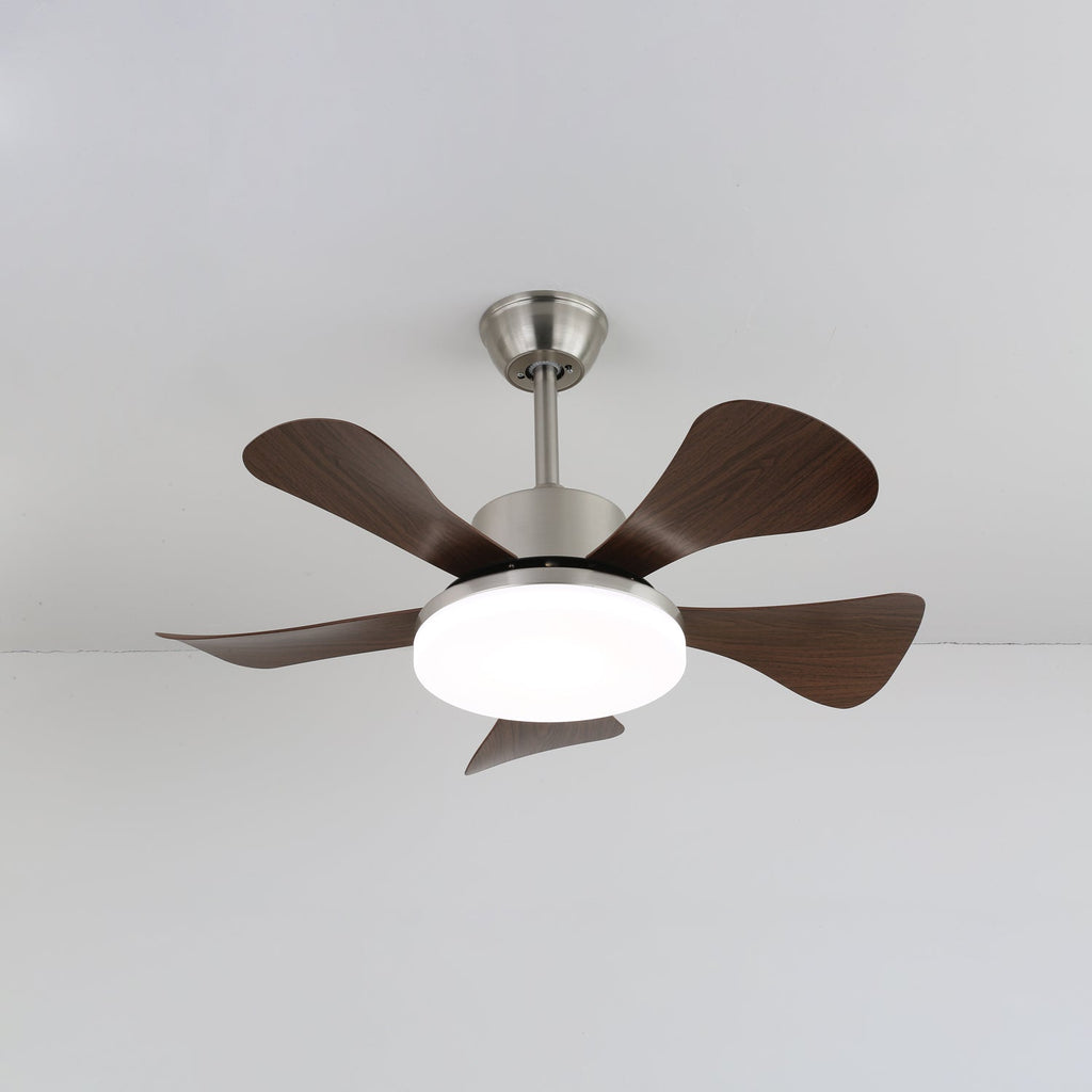 Plafonnier Ventilateur Aveline Nickel