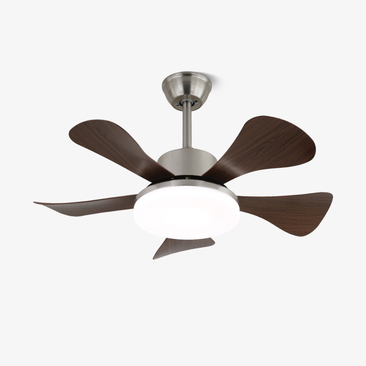 Plafonnier Ventilateur Aveline Nickel
