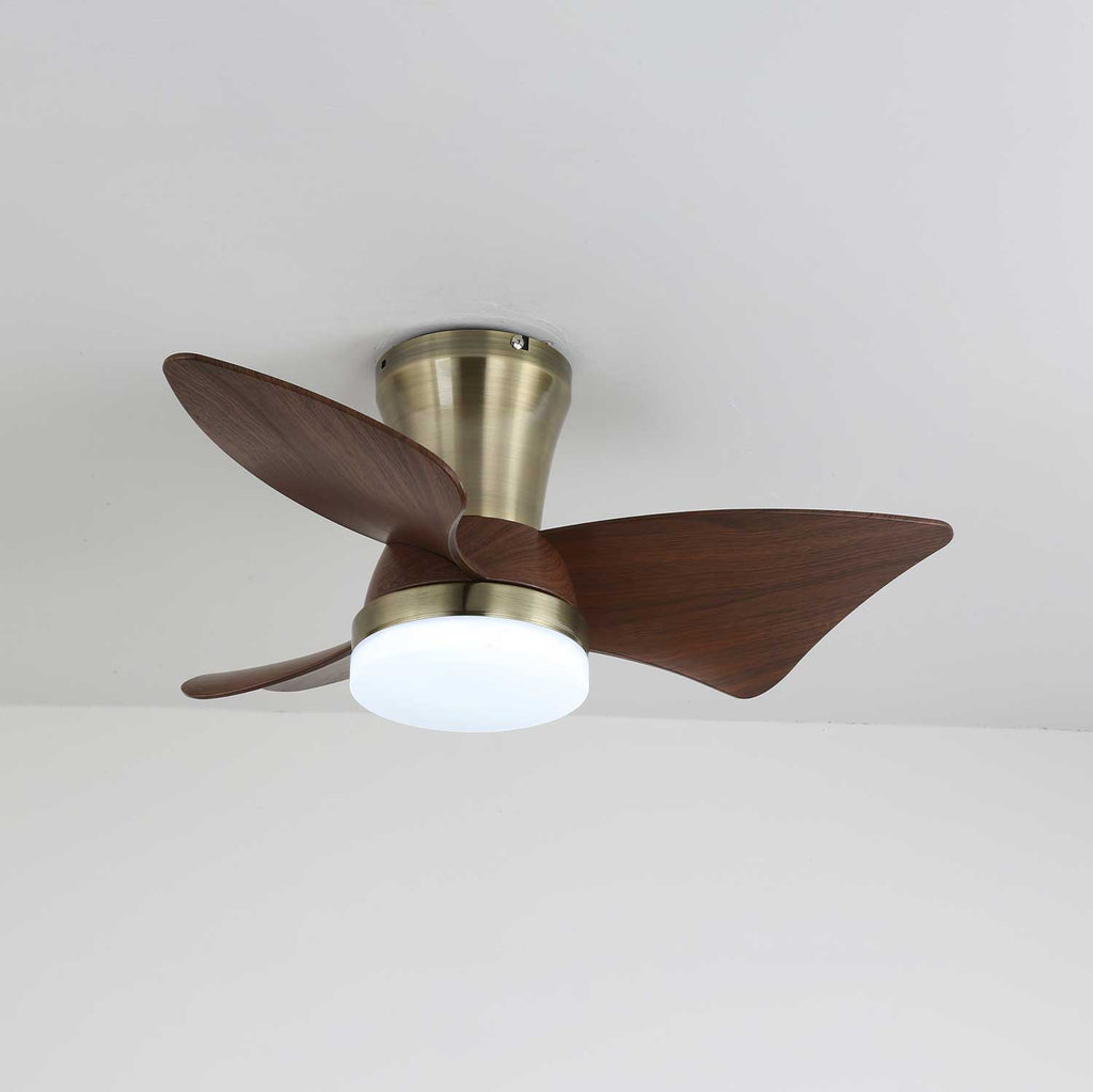Plafonnier Ventilateur Caspian en Bois