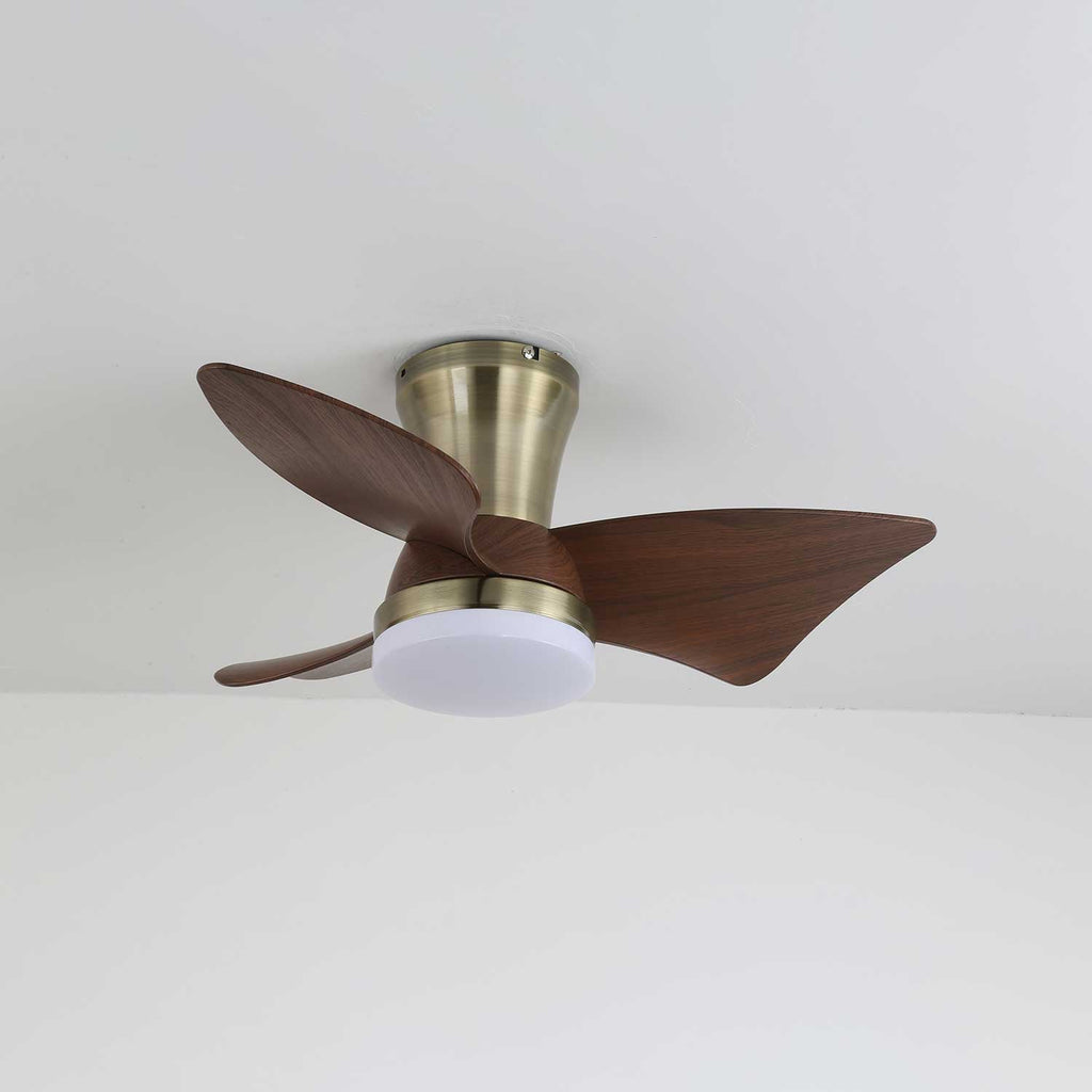 Plafonnier Ventilateur Caspian en Bois