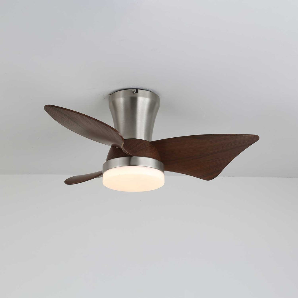 Plafonnier Ventilateur Caspian en Bois