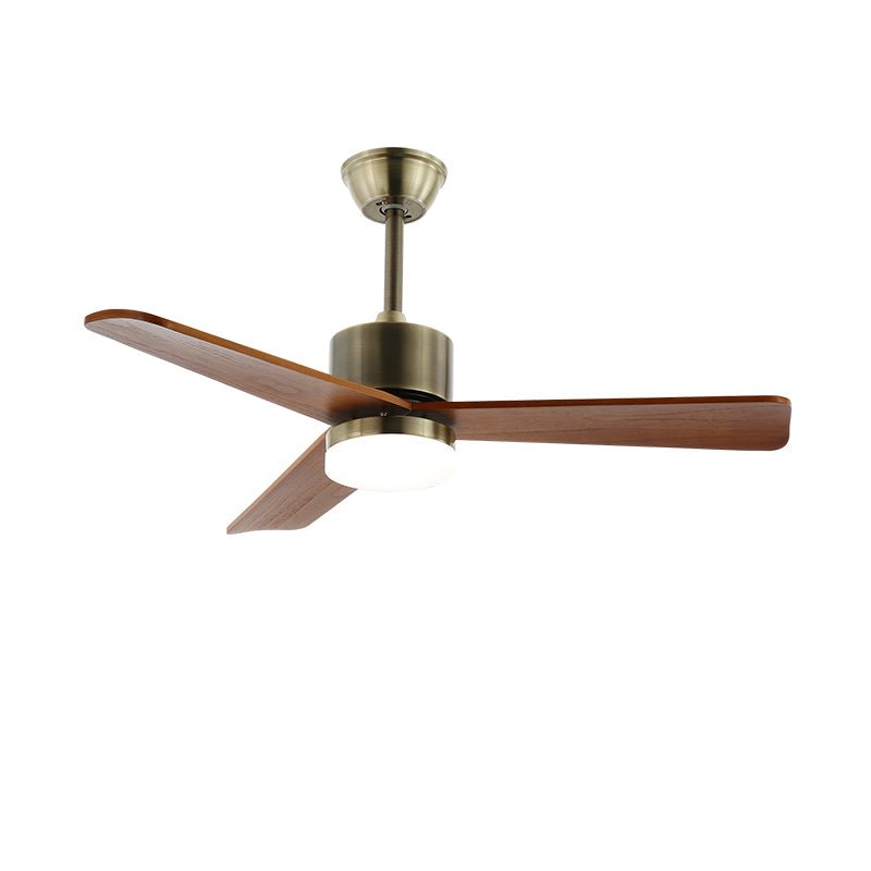 Plafonnier Ventilateur Ventio Bois & Nickel