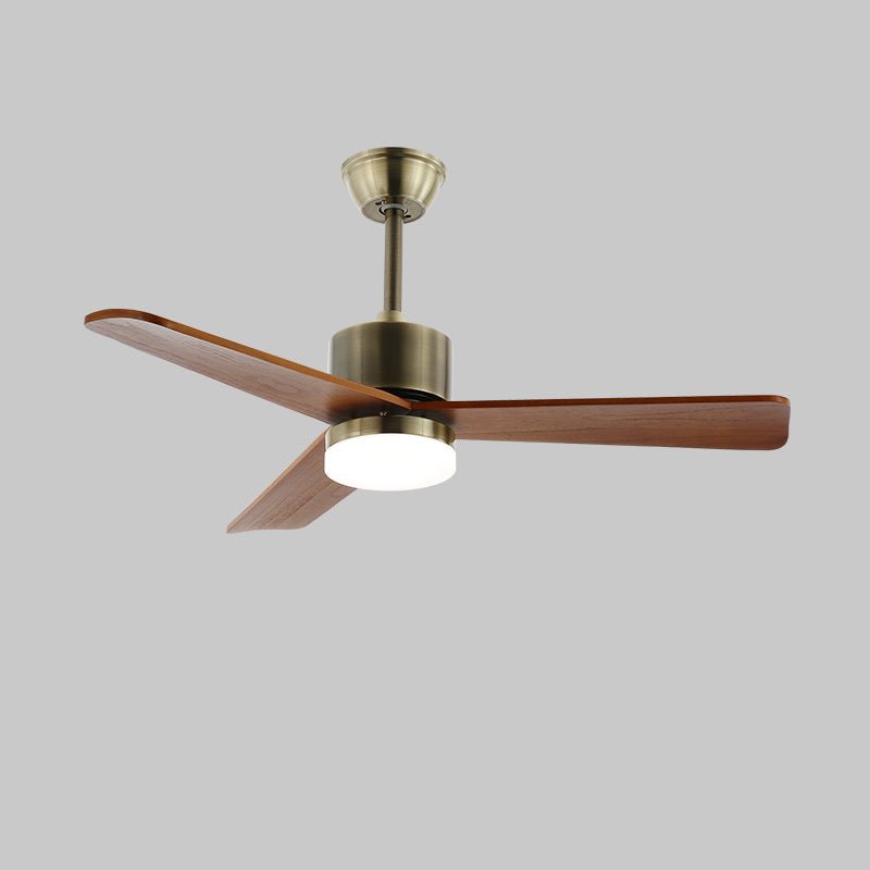 Plafonnier Ventilateur Ventio Bois & Nickel