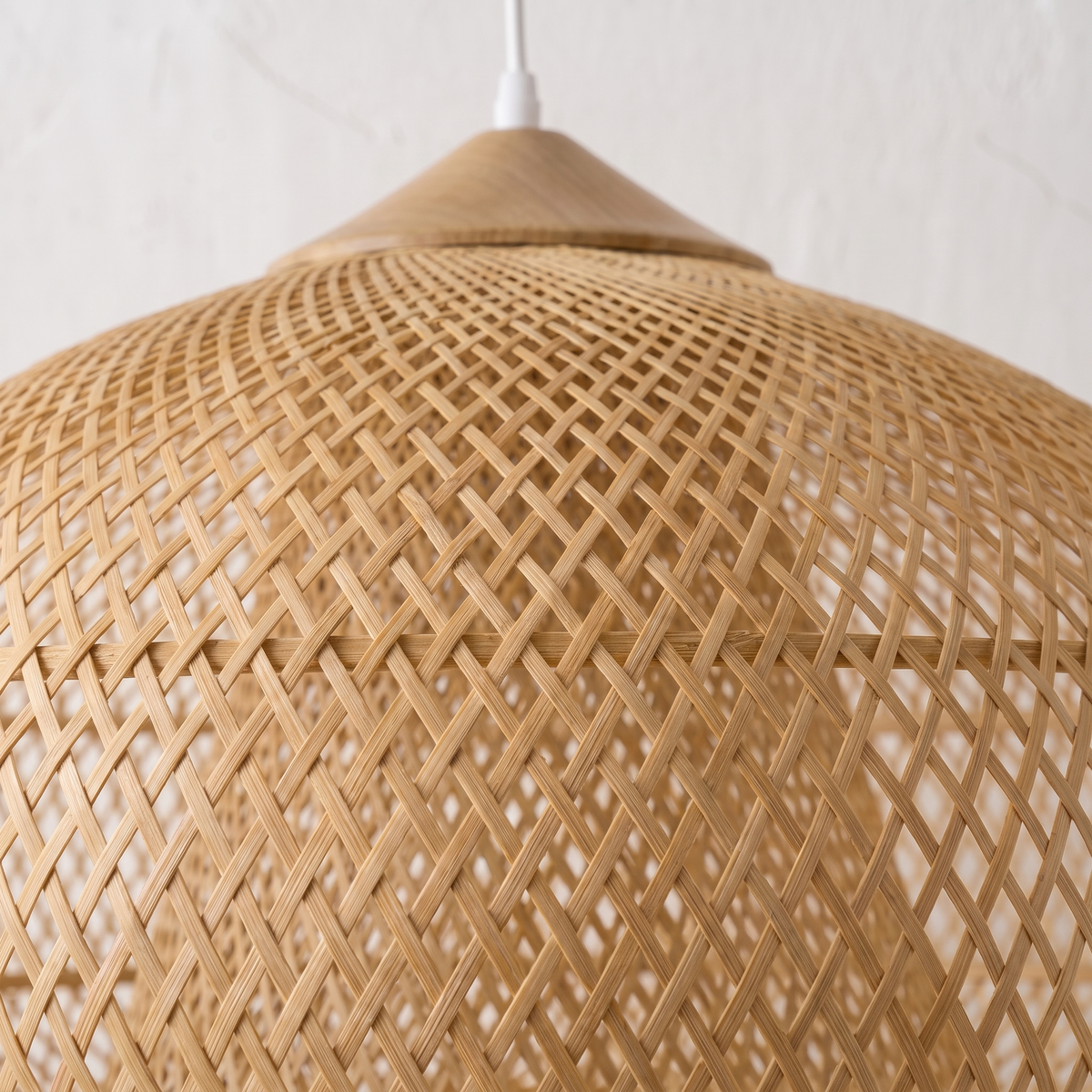 Suspension Galet Bambou