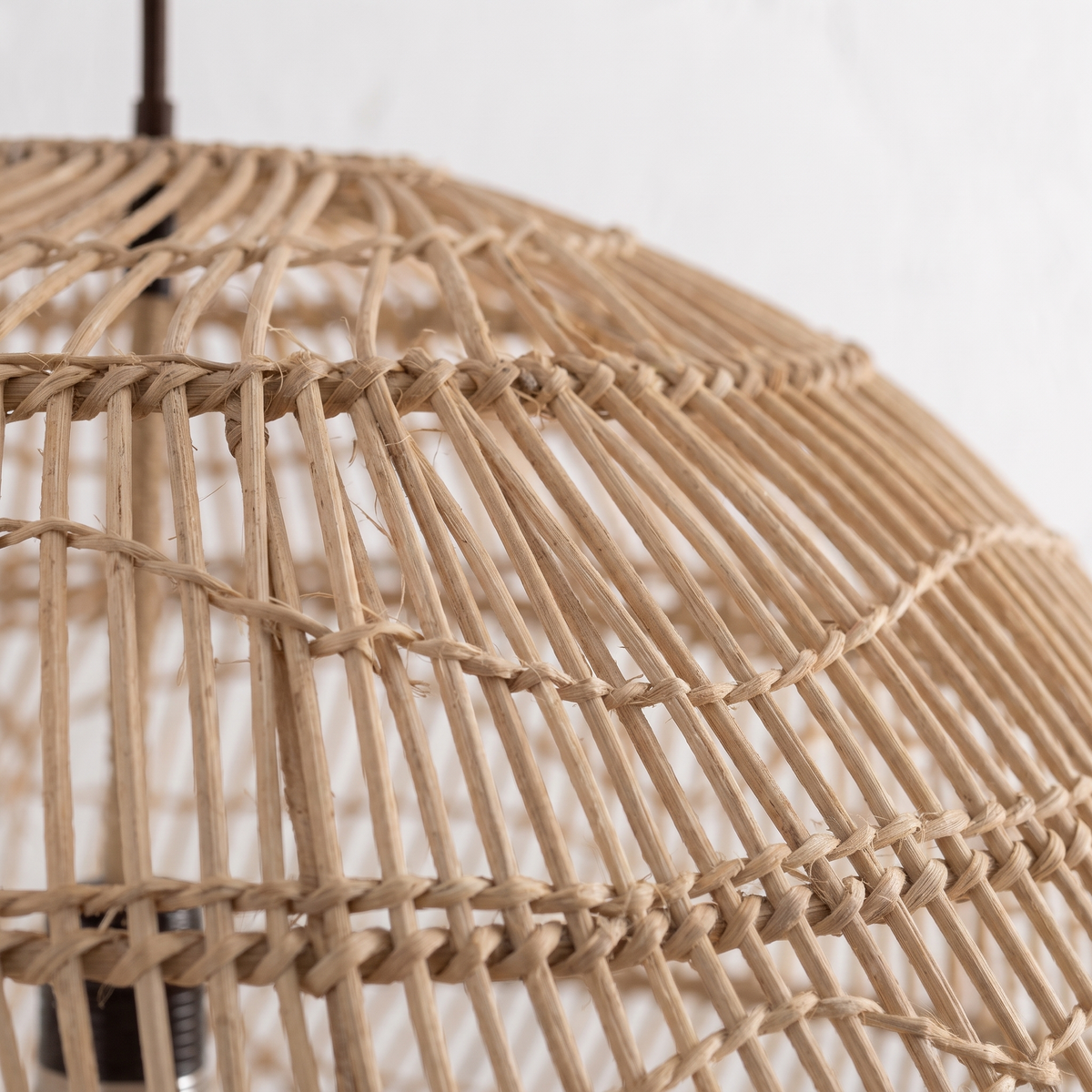 Suspension Sphère Rotin