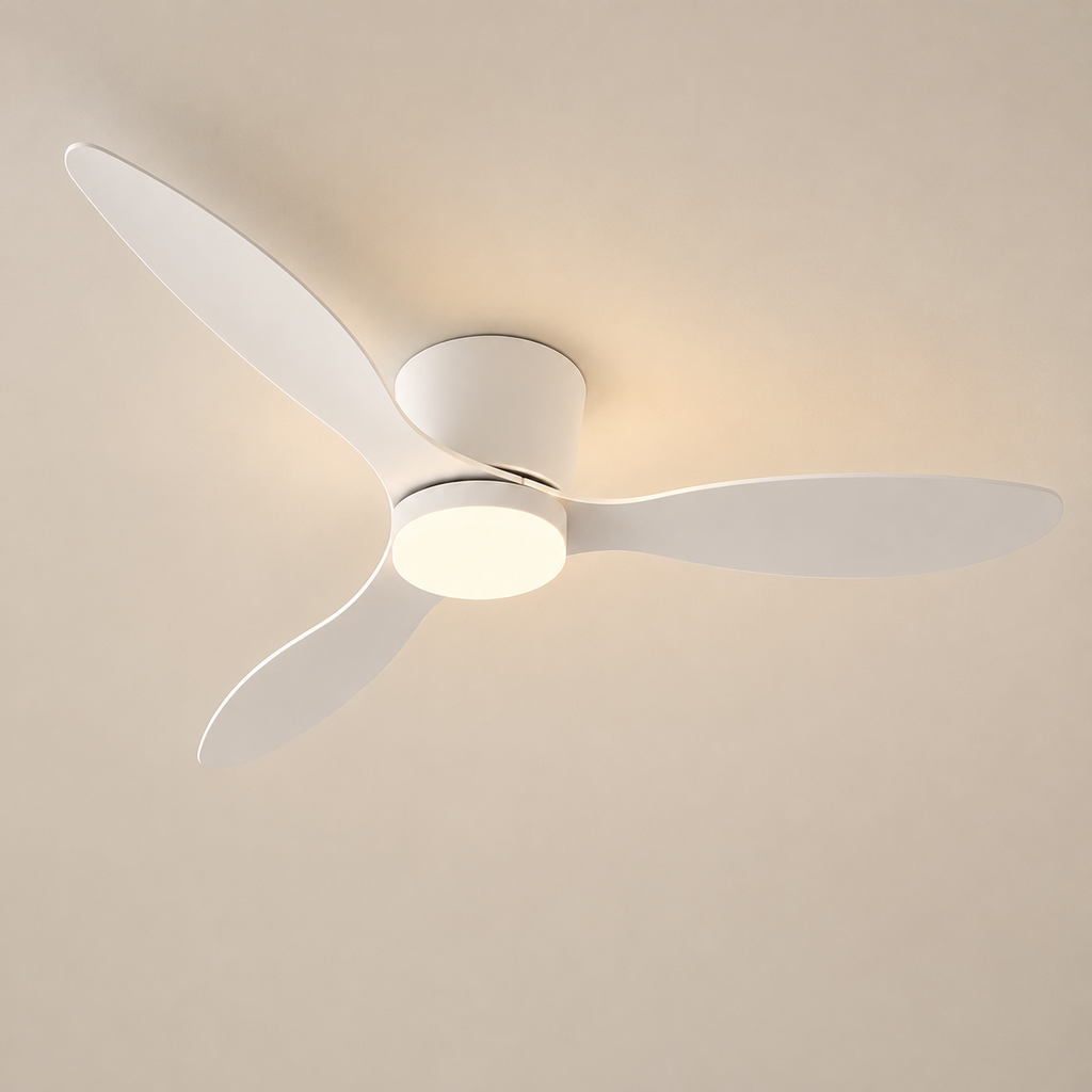 Plafonnier Ventilateur Bois Moderne