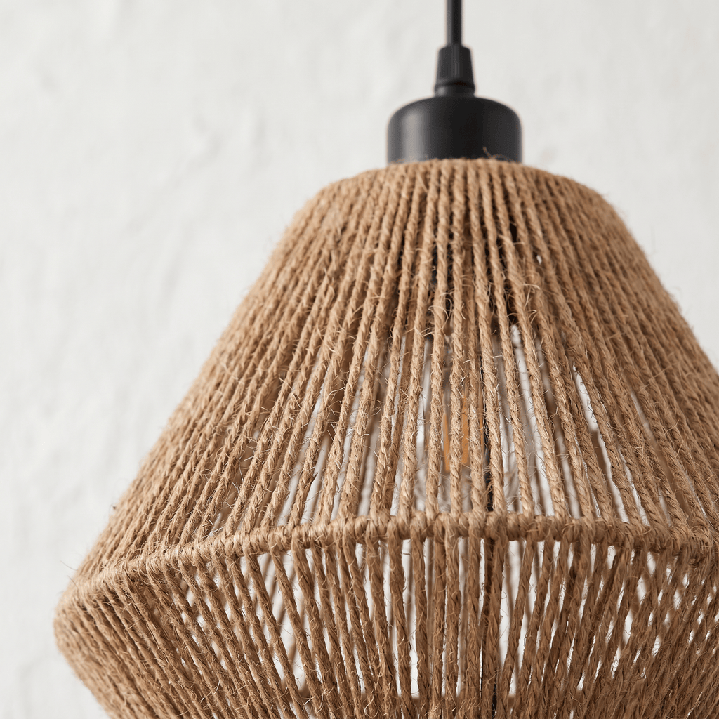 Suspension Conique Rotin