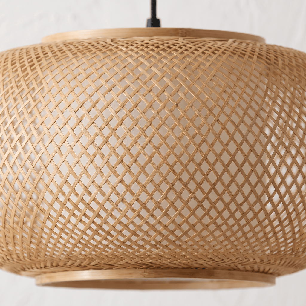 Suspension Tambour Bambou