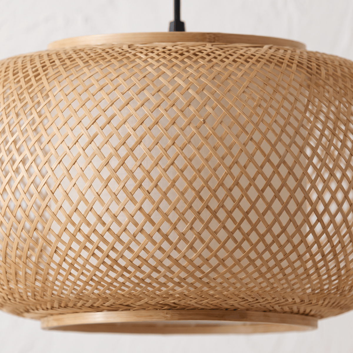 Suspension Tambour Bambou