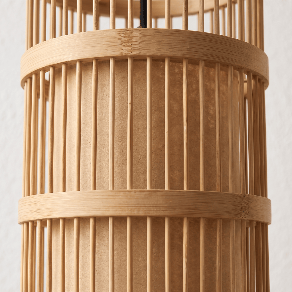 Suspension Lanterne Bambou