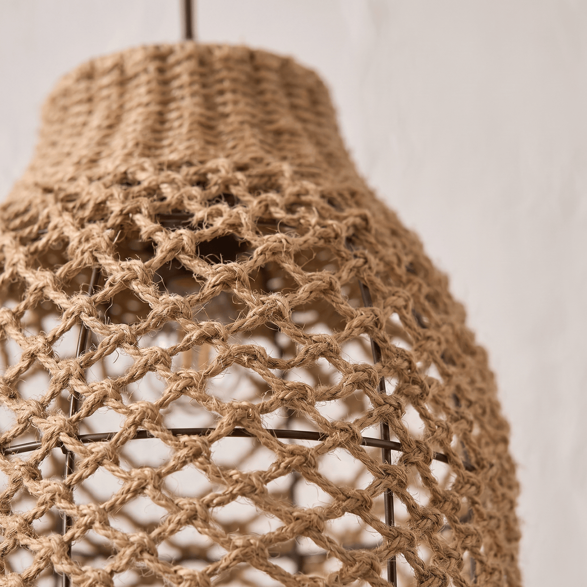 Suspension Cloche Ventue Rotin